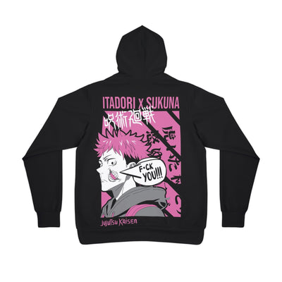 Anime-Inspired Athletic Hoodie, Jujutsu Kaisen Hoodie, Gift for Fans, Casual Wear, Streetwear Style