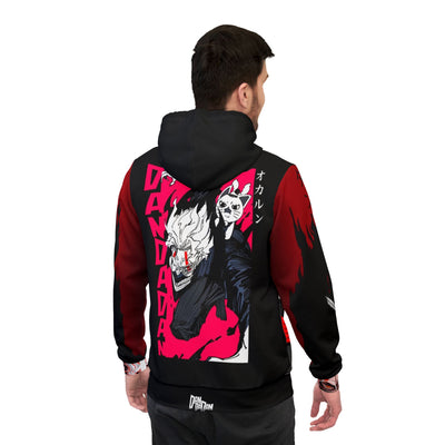 Dandadan Athletic Hoodie - Bold Graphic Design for Fans