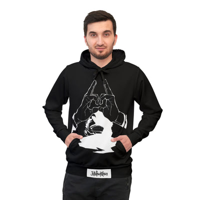 Anime-Inspired Athletic Hoodie, Jujutsu Kaisen Hoodie, Gift for Fans, Casual Wear, Streetwear Style